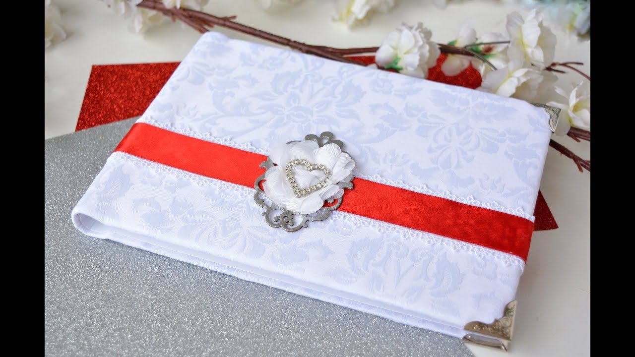 МК / Свадебная книга пожеланий / Скрапбукинг