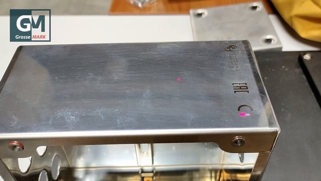 ИЦ "Электротехника" лазерная гравировка металлических корпусов приборов. Лазерный маркер G-MARK 100 смотреть онлайн