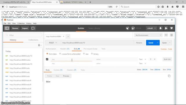 Membuat Service API Menggunakan Framework SLIM (Rizki Alfi Syahri) смотреть онлайн