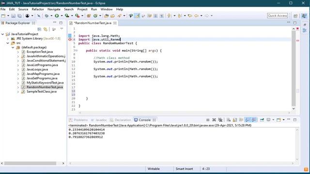 How to generate Random Number in Java? смотреть онлайн