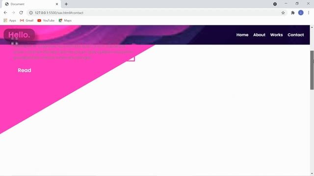 Simple website design HTML CSS смотреть онлайн