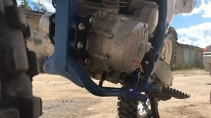 Замена масла на мотоцикле BSE Z2