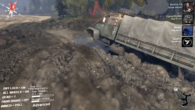 Spintires - "Wheels Of Rage!" смотреть онлайн
