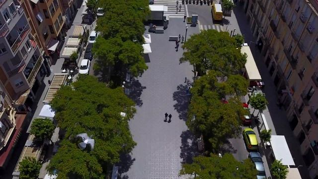 Spain. Tarragona. Central Square смотреть онлайн