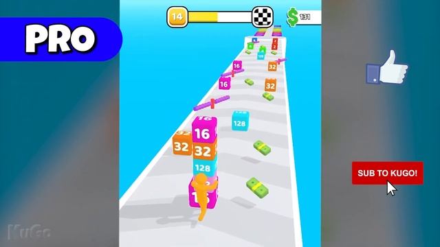 NOOB vs PRO vs HACKER - Cube Run 2048 смотреть онлайн