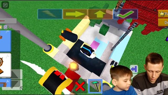 КАК ПОСТРОИТЬ СУПЕР КОРАБЛЬ В ROBLOX!!! смотреть онлайн
