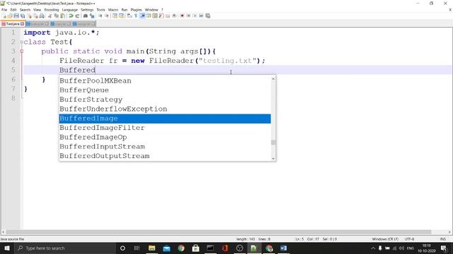 Experiment 07 - FileReader/FileWriter смотреть онлайн
