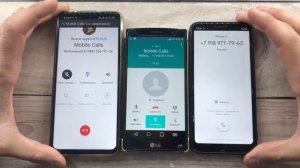 Incoming, Outgoing Call Poco X3 Pro vs Xiaomi Mi A2 Lite vs LG G4S/ Madness Mobile Calls