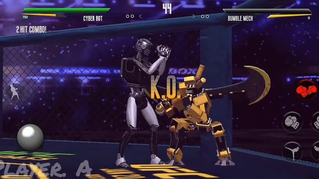 Real robot fighting game android. BUMBLE MECH V/S CYBER BOT смотреть онлайн