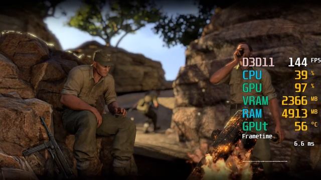 GeForce GTX 1650 SUPER -- Intel Core i5-4690K -- Sniper Elite 3 Benchmark смотреть онлайн