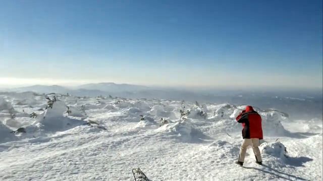 Горная Шория, п. Шерегеш, гора Мустаг, 1400 м смотреть онлайн