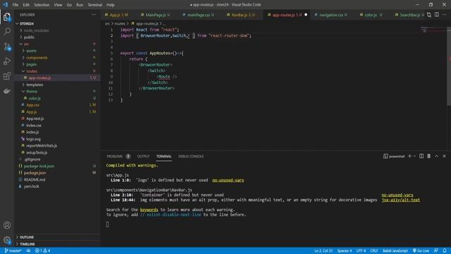 Day 2 Project Ecommerce store with Reactjs | React Routing | Navigation | Complete Tutorial смотреть онлайн