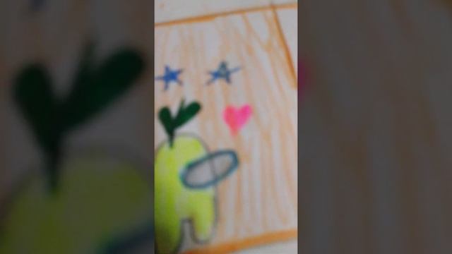 показываю как нарисовать человечка в Among as смотреть онлайн