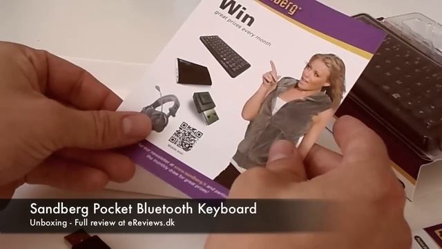 Sandberg Pocket Bluetooth Keyboard Unboxing смотреть онлайн