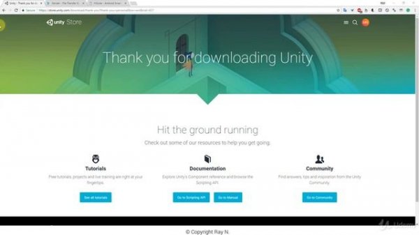 2.1 Installing Unity Android SDK & Java JDK