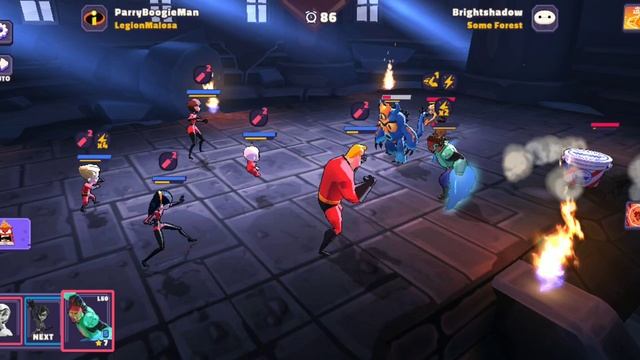 Clash of Heroes! - The Incredibles VS Big Hero 6 - Disney Sorcerer's Arena смотреть онлайн