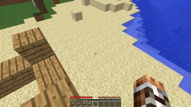 [мой первый летс-плей по майнкрафту] #1 (НАЧАЛО) смотреть онлайн