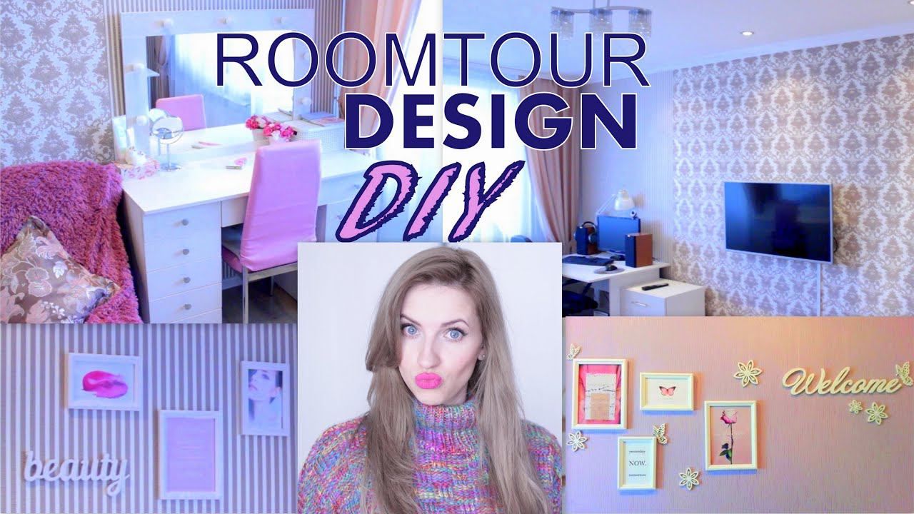 РУМ ТУР+Идеи декора/ ROOM TOUR+DIY Decorating Ideas смотреть онлайн