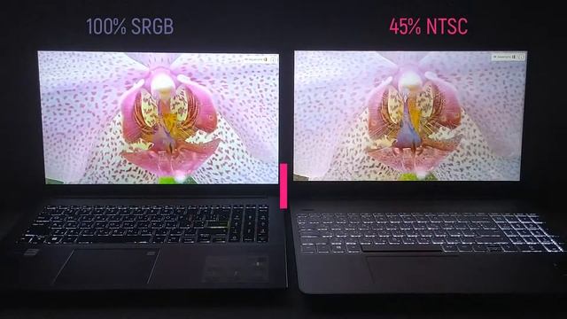 ⚡️NTSC 45% (sRGB 57-63%) Vs NTSC 72% (sRGB 100%). Порівняння IPS матриць❗