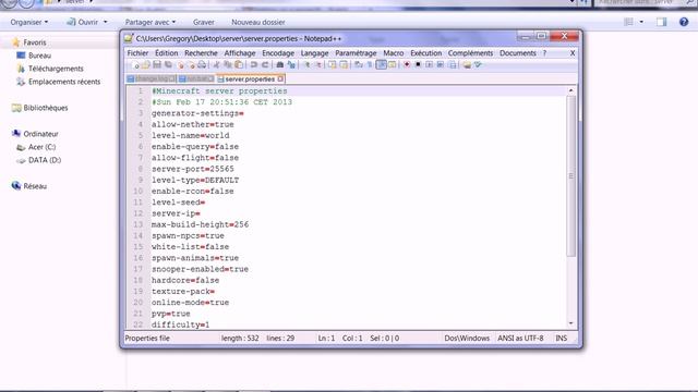 [Fr]Craftbukkit :créer un server 1.4.7 смотреть онлайн