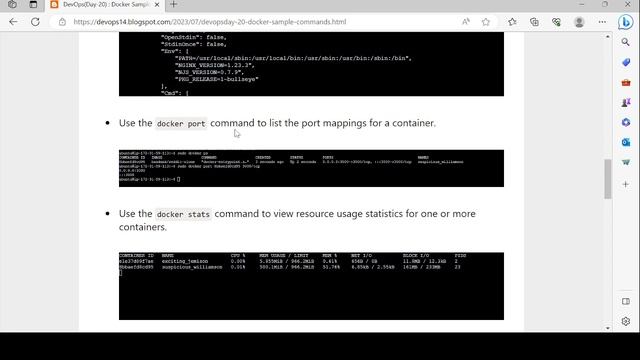 DevOps(Day-20) : Docker Sample commands смотреть онлайн