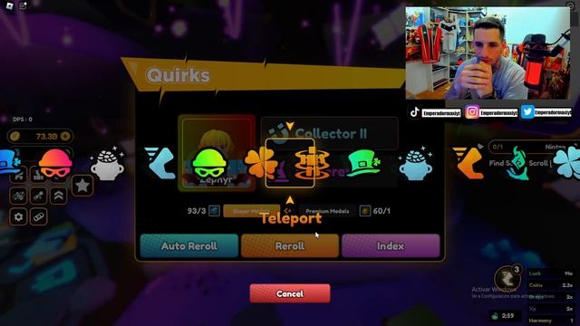 ?DOBLE PASIVA QUIRK EN ANIME CHAMPIONS SIMULATOR ROBLOX