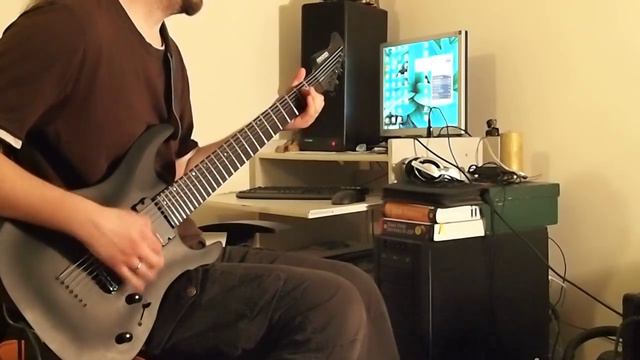 Lounge Act - Nirvana cover on 7 string guitar смотреть онлайн