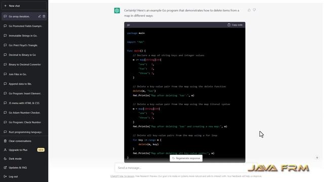 How to delete items from map in Golang 1.20 смотреть онлайн