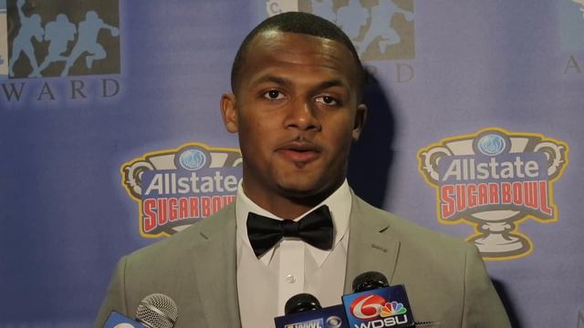 Former Clemson QB Deshaun Watson is the Manning Award winner смотреть онлайн