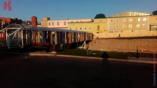 Скоро открытие набережной в Кукморе смотреть онлайн