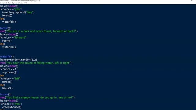 Quick and easy text based game in python tutorial 3 смотреть онлайн