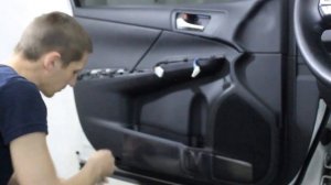 Как снять обшивку двери Toyota Camry