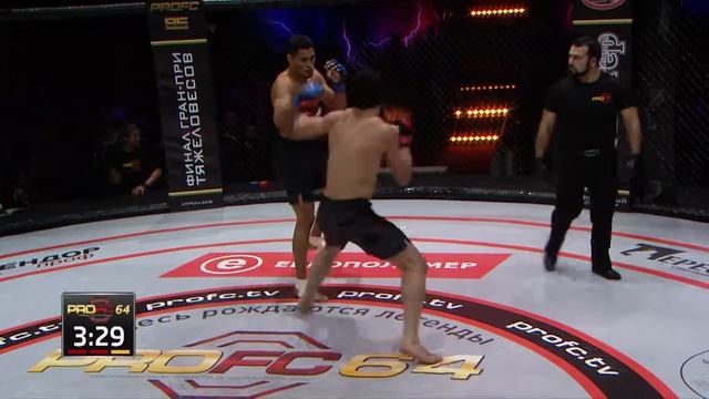 ProFC 64. Бой в среднем весе. Ильдемар АЛЬКАНТАРА vs Артур АЛИБУЛАТОВ смотреть онлайн