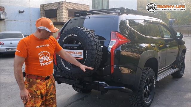 МПС3 4х4 тюнинг Митцубиси Паджеро Спорт 3 Mitsubishi Pajero Sport III tuning 4x4 Трофи-лайф 2020 смотреть онлайн