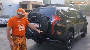 МПС3 4х4 тюнинг Митцубиси Паджеро Спорт 3 Mitsubishi Pajero Sport III tuning 4x4 Трофи-лайф 2020