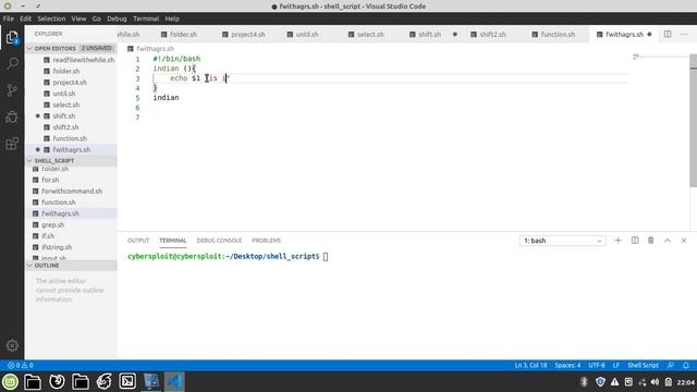 #shell scripting tutorial in hindi #part42 | #function with #argument in #bash scripting смотреть онлайн