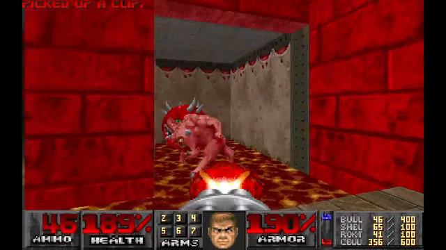 ConsoleDoom.wad (Doom 2 Mod) Map 21: Hell Keep (100%) Ultra Violence [Wolf 2.1.1] смотреть онлайн