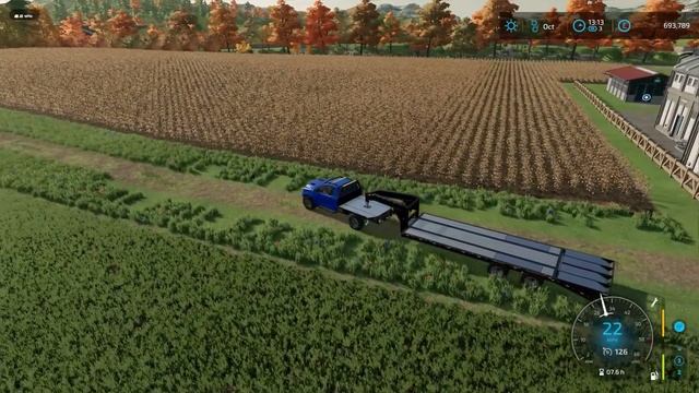 ALMOST RAN OUT OF TIME! | Farming Simulator 22 - Haut-Beyleron | Episode 162 смотреть онлайн