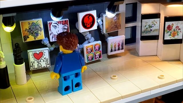 NEW LEGO CREATOR EXPERT 2022 - НОВЫЙ МОДУЛЬНИК - HOTEL AND ART GALLERY - ОТЕЛЬ И ГАЛЕРЕЯ смотреть онлайн