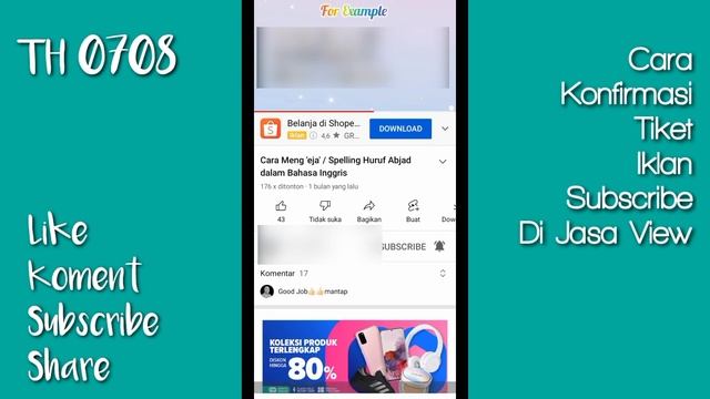 Cara Konfirmasi Tiket Iklan Subscribe Di Jasa View || Website Nonton YouTube Dapat Uang смотреть онлайн