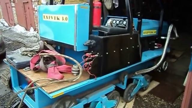 Самодельный минитрактор на гидроприводе ### EXPVIK 3.0 ###. Homemade tractor hydraulic drive. смотреть онлайн