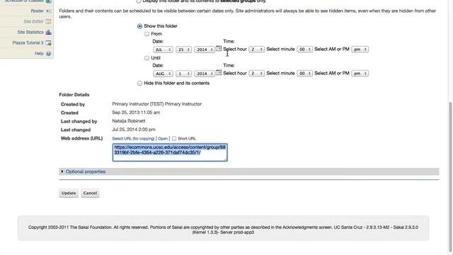 How to Get the URL of a File Posted in Resources смотреть онлайн