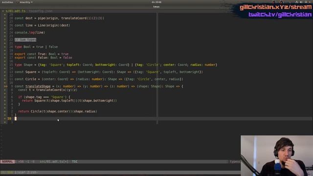 Fantasy Land in fp-ts: algebraic data types смотреть онлайн