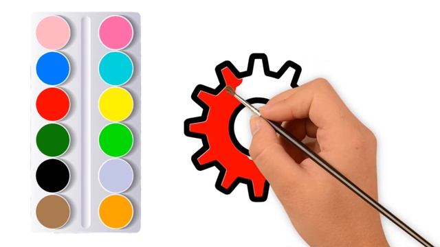 ?Coloring 10 Construction tools? | How To Draw Tools For Kids смотреть онлайн