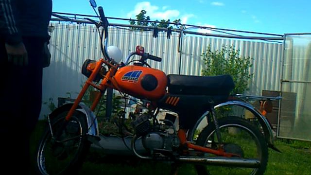 Двигатель v50 с ножным переключателем передач