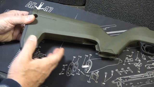 Ruger 10/22 Magpul X-22 Backpacker Stock Review