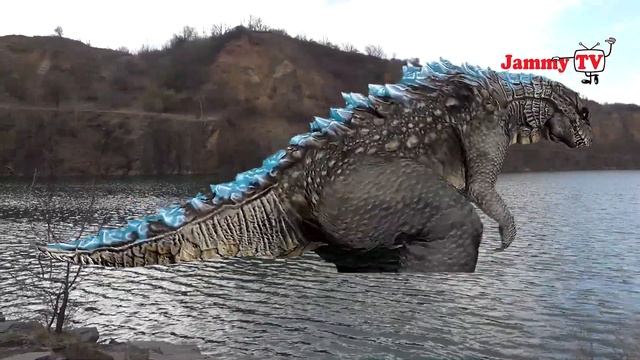 #shorts Годзилла в Реальной Жизни !!! Сняли Годзиллу в Озере !!! | Jammy TV смотреть онлайн
