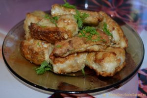 Как пожарить минтай на сковороде.