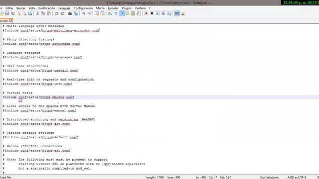 Practica 01- Admón. de BD: Instalación de WampServer y Host Virtuales. смотреть онлайн
