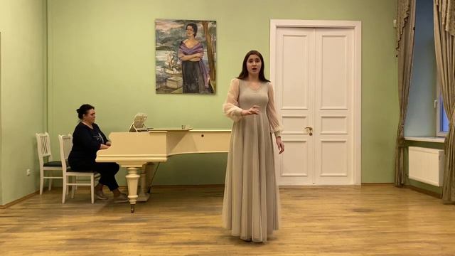 Н.А.Римский-Корсаков "Пленившись розой, соловей..."("Восточный романс") Исполняет София Зржельская смотреть онлайн